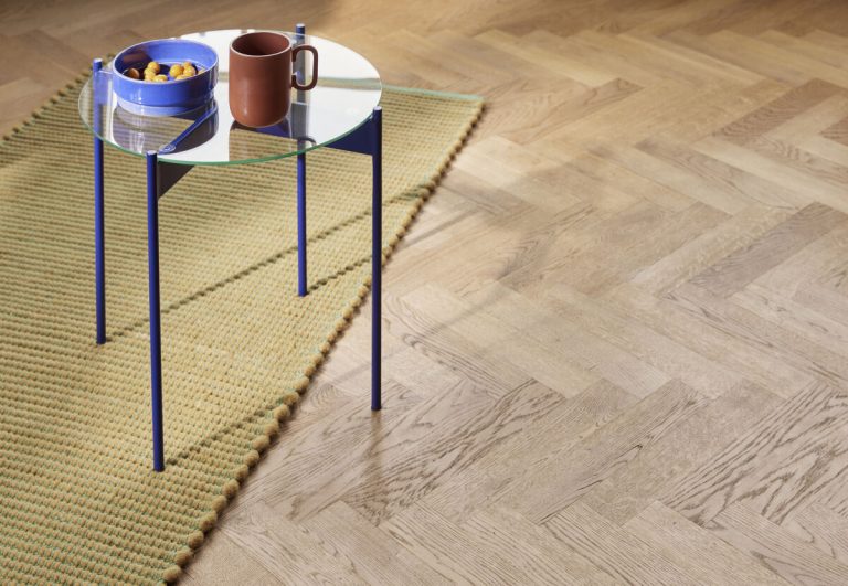 Bijzettafel 'Beam'- Blauw - Reforma Sthlm