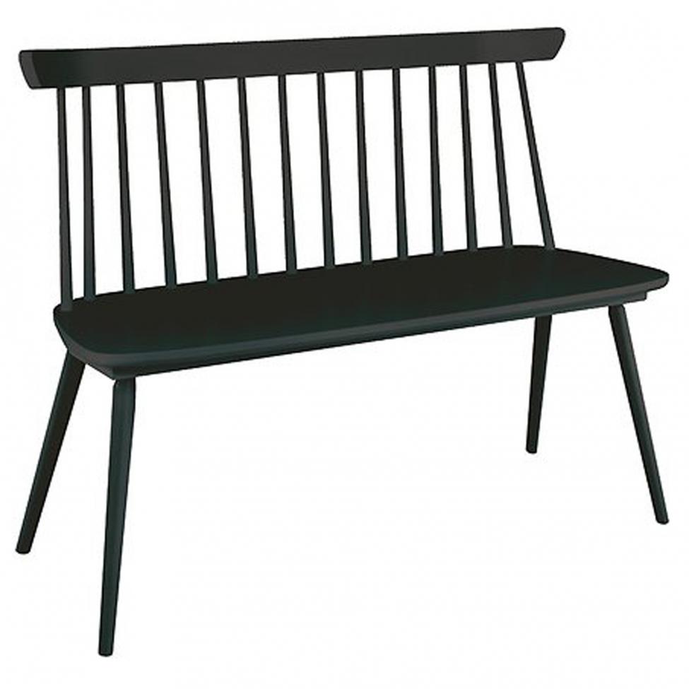 Bank 'Retro' - Zwart