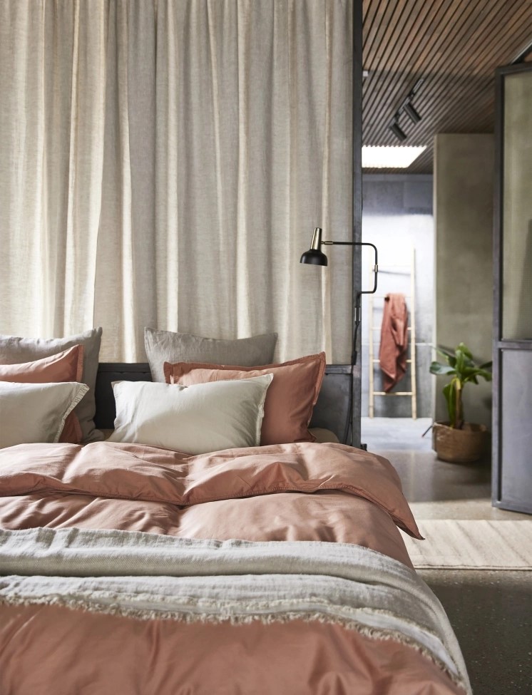 Dekbedovertrek 'Soul' 240x220 - Roze