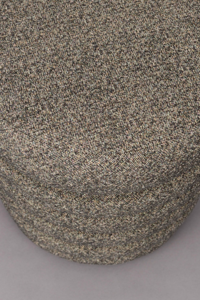 Zitpoef 'Fern' - Bruin/Zwart