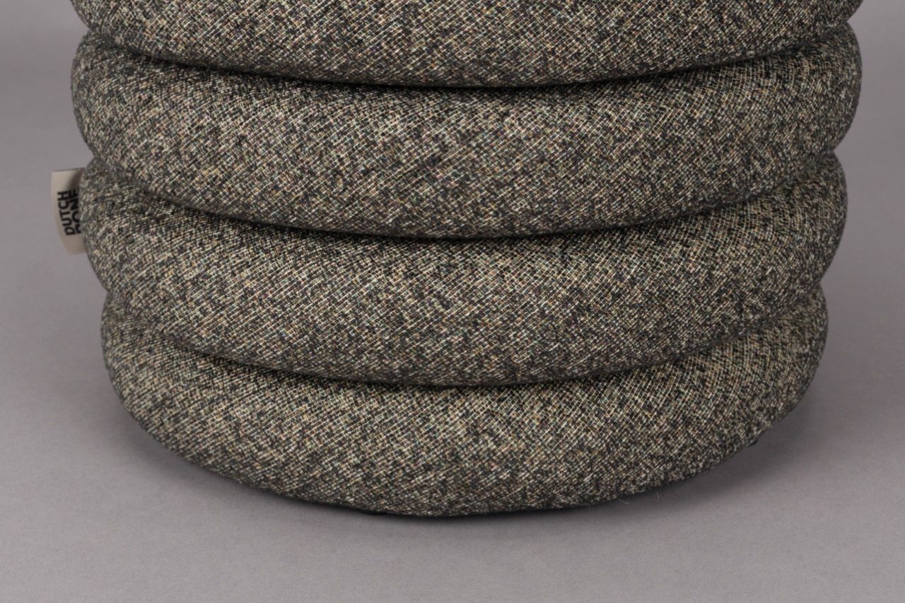 Zitpoef 'Fern' - Bruin/Zwart