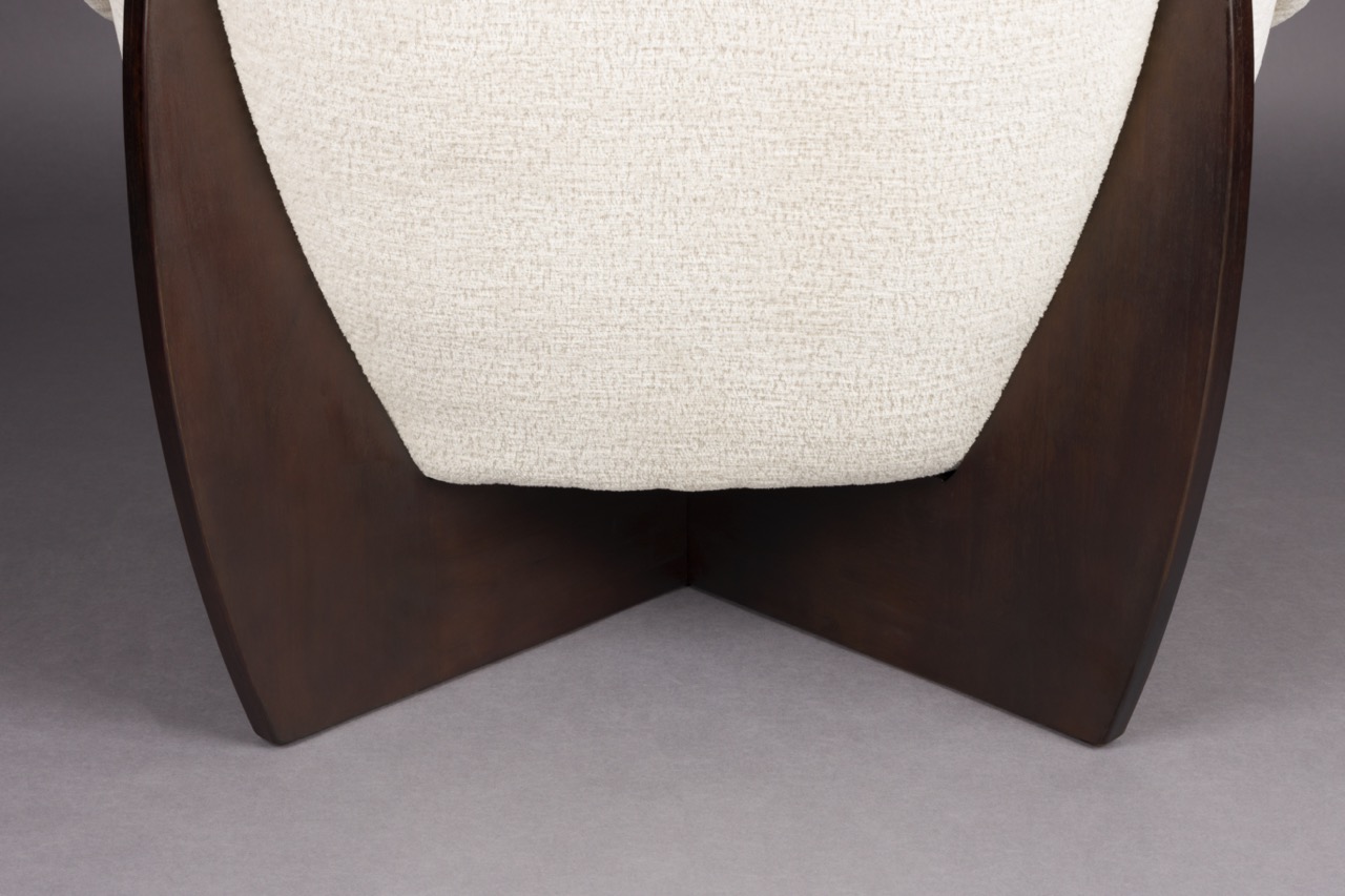 Fauteuil 'Emilius' - Beige