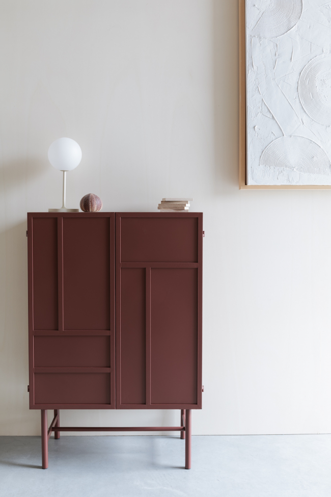 Kast ‘Davis’ - Rood