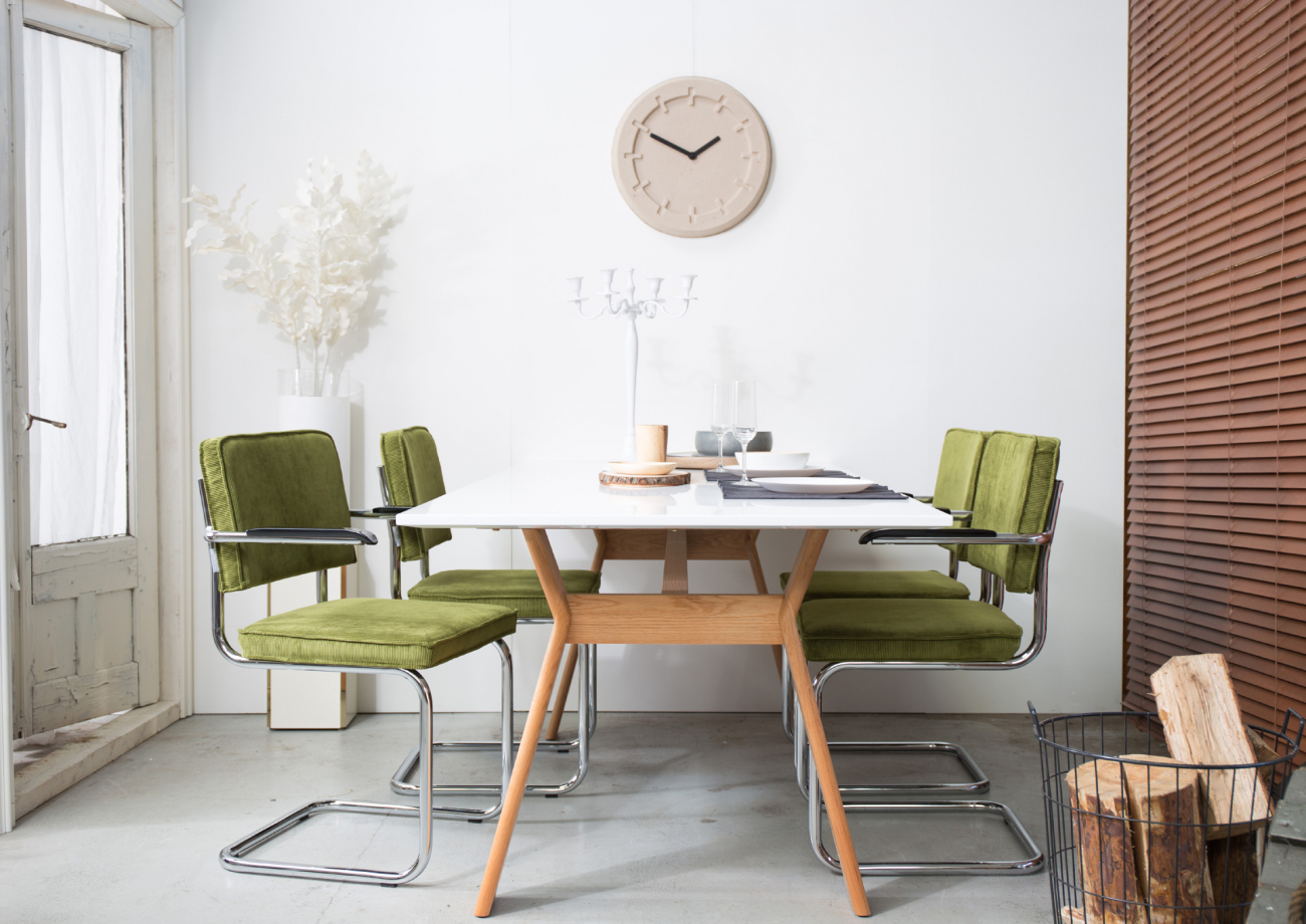 Stoel 'Ridge Rib' - Oranje