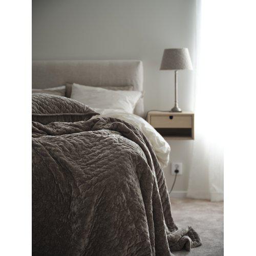 Kussenhoes 'Cia' 60x60 - Bruin