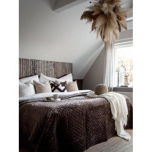 Dekbed 'Cia' 260x260 - Bruin