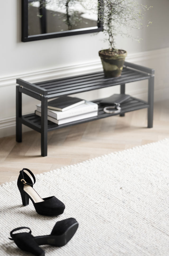 Schoenrek 'Confetti' 80 cm - Zwart