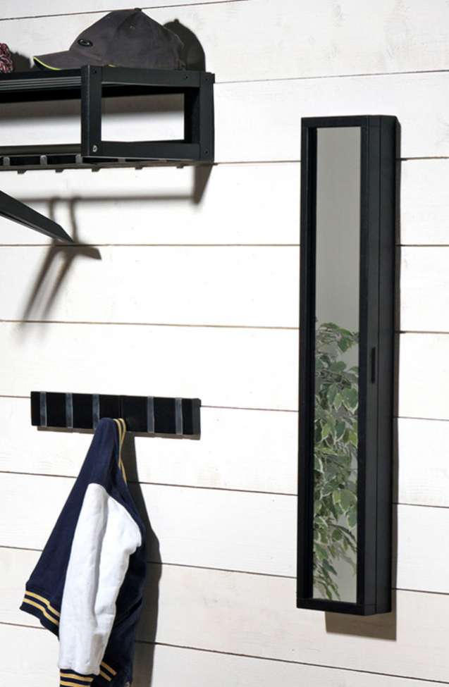 Haaklijst 'Confetti' 50cm - Zwart