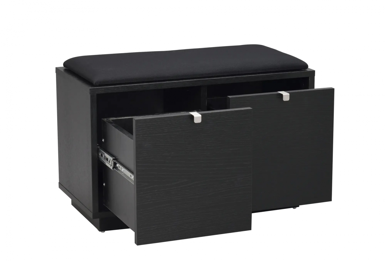 Bank 'Confetti' 70cm - Zwart