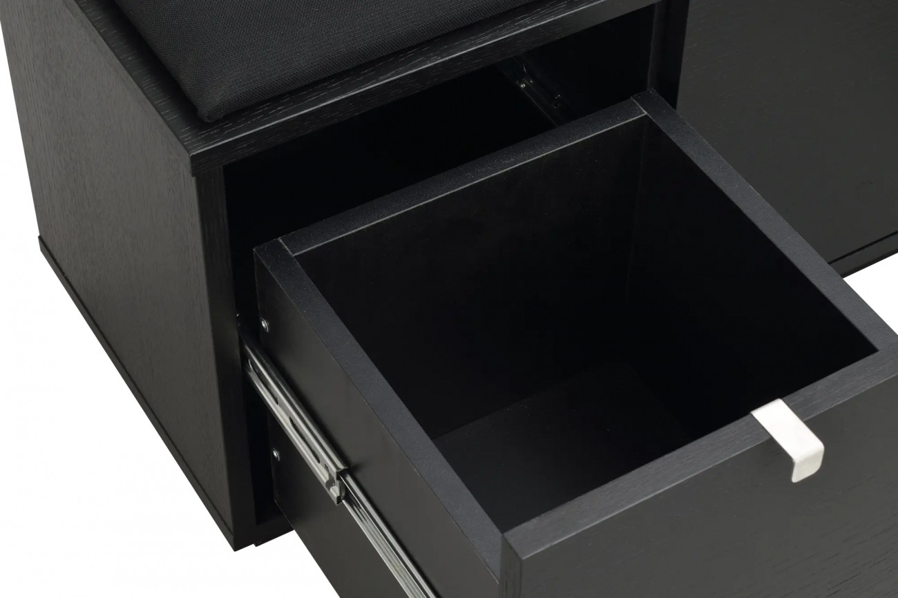 Bank 'Confetti' 70cm - Zwart