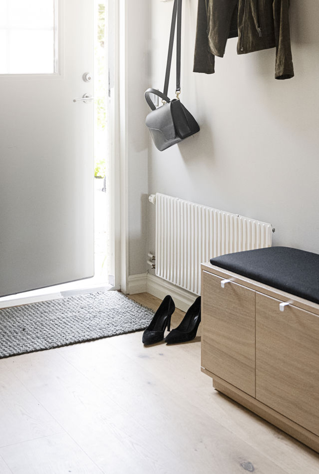 Bank 'Confetti' 106cm - Eik/Zwart