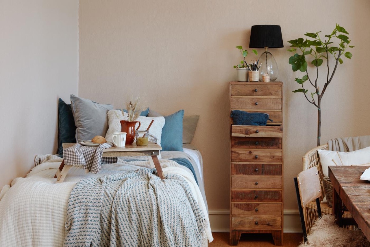 Lamp 'Kairo' - Zwart