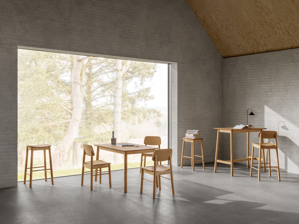 Eettafel 'Barlow' 120x80cm - Natuurlijk