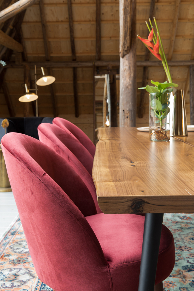 Stoel 'Barbara' - Rood