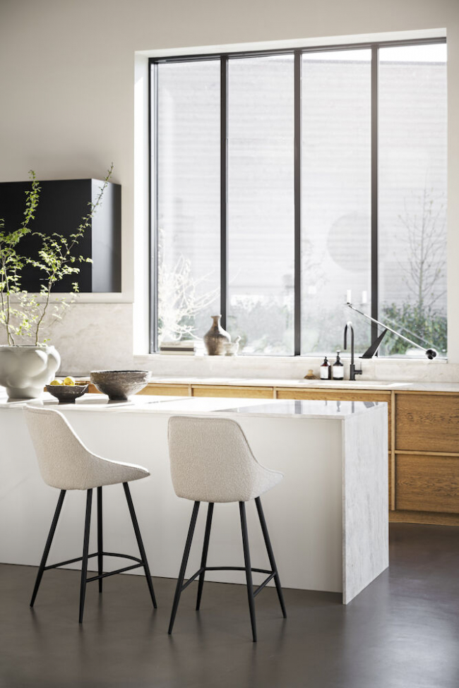 Barkruk 'Sierra' - Bouclé