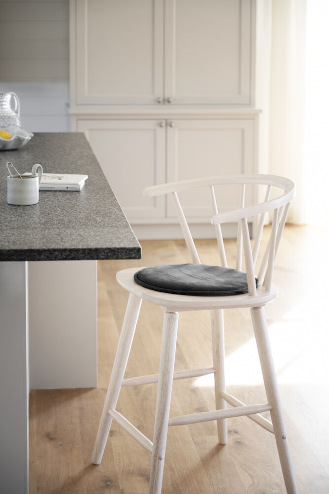 Zitkussen 'Fulton' - Zwart