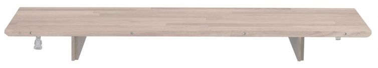 Inlegblad 'Filippa' 40x105cm - Witgepigmenteerd Eiken