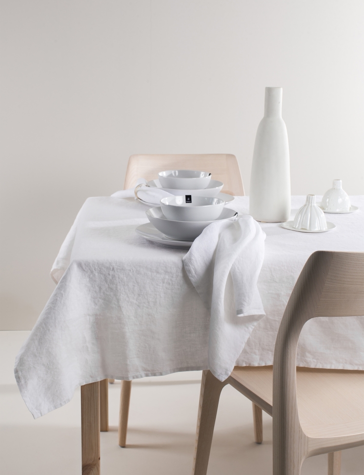 Tafelkleed 'Sunshine' 145x330 - Wit