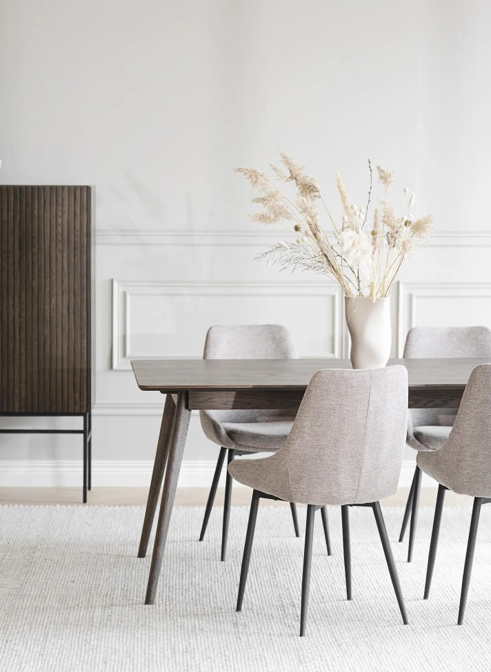 Eettafel 'Yumi' 190x90cm - Bruin