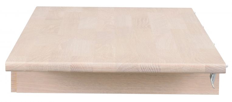 Uitschuifblad 'Tyler' 40x105cm - Witgeolied Eik