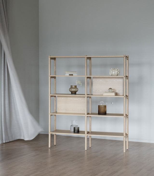 Boekenkast 'Holton' - Eik