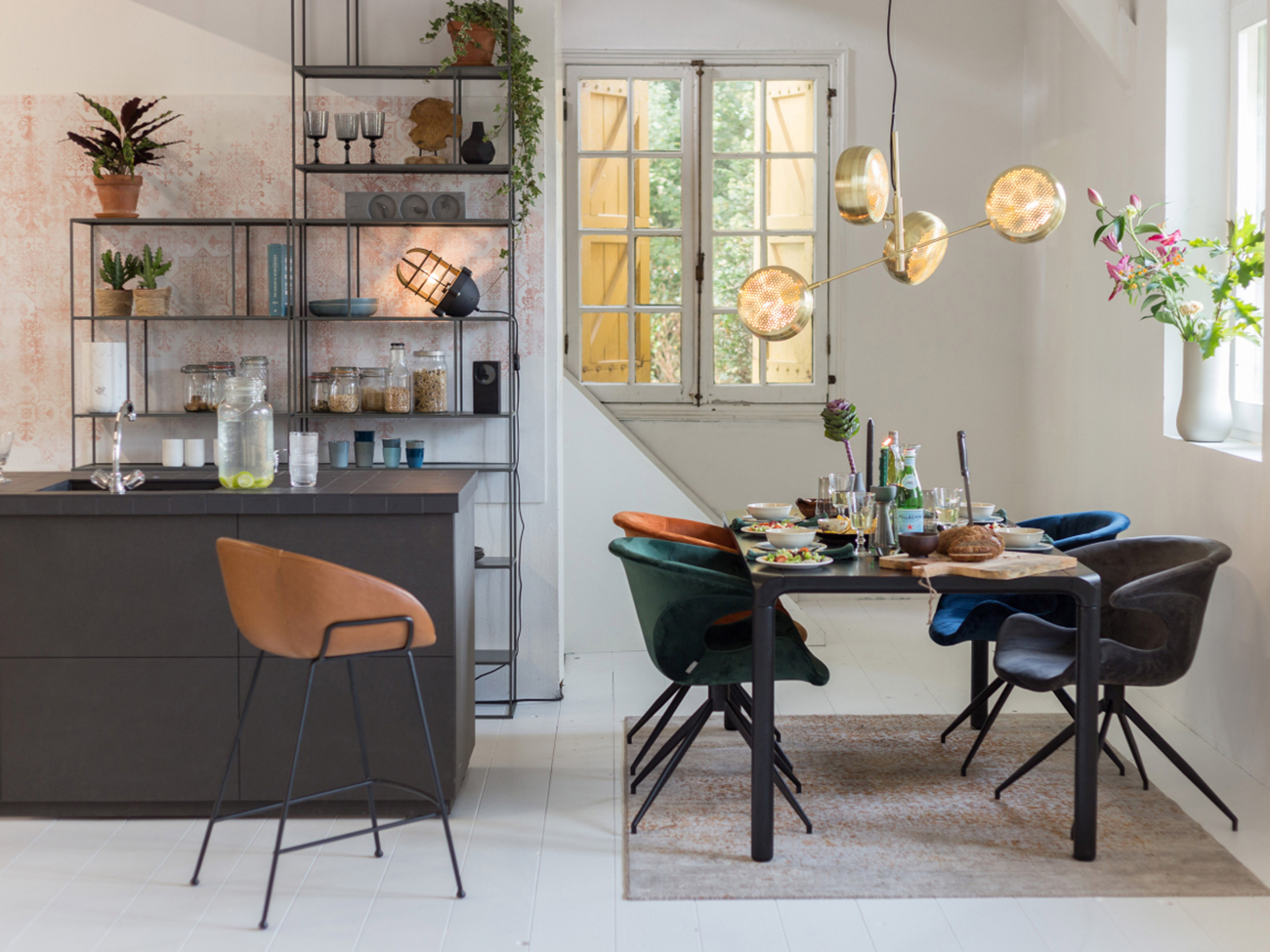 Fauteuil/stoel 'Mia' - Grijs