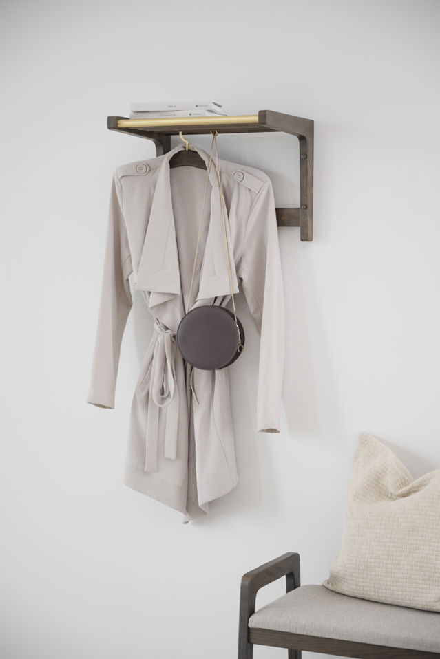 Kledinghanger 'Inverness' - Bruin