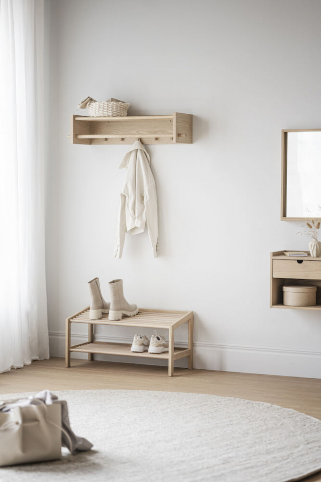 Jassenrek 'Hillmond' - Licht eik