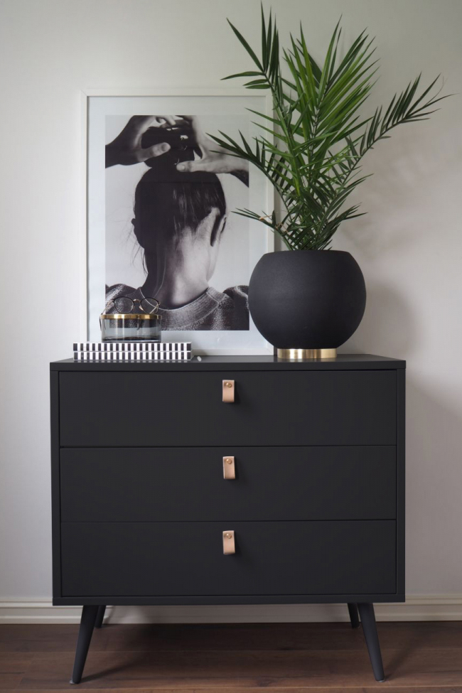 Dressoir 'Nordisk' - Zwart