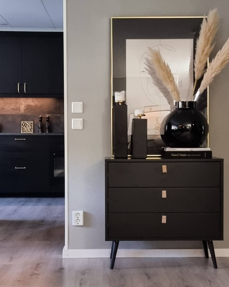 Dressoir 'Nordisk' - Zwart