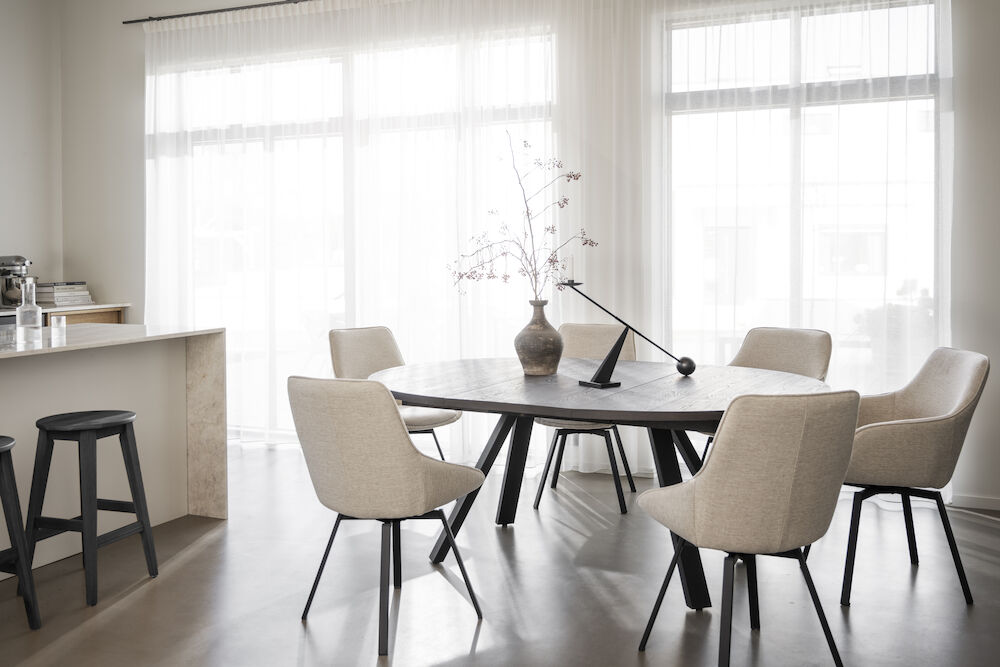 Inlegblad 'Maddock' - Bruin