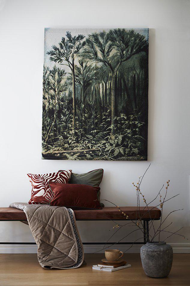 Wanddecoratie 'Botanic' 100x127 - Groen