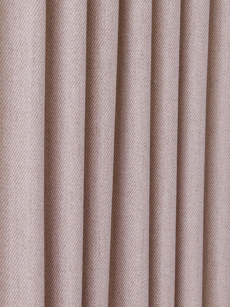 2-pack Gordijn 'Greenwich' 140x280 - Lichtroze