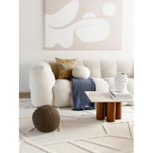 Sierkussen 'Elsie' 30cm - Bruin