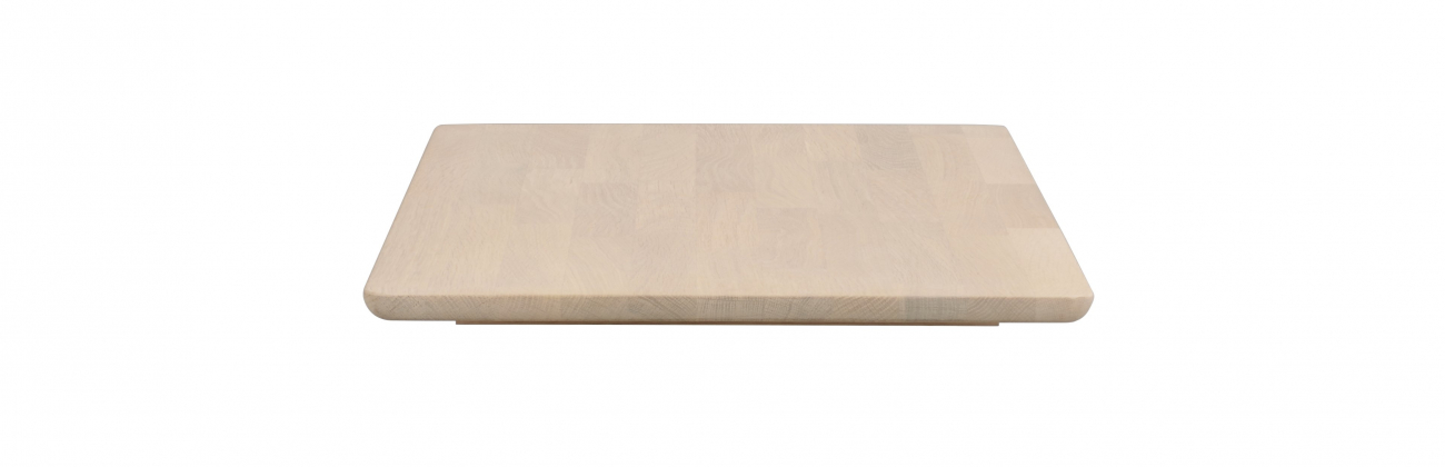 Uitschuifblad 'Markham' 45cm - Witgepigmenteerd