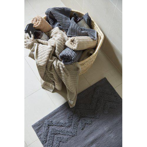 Handdoek 'Lea' 50x70 - Grijs