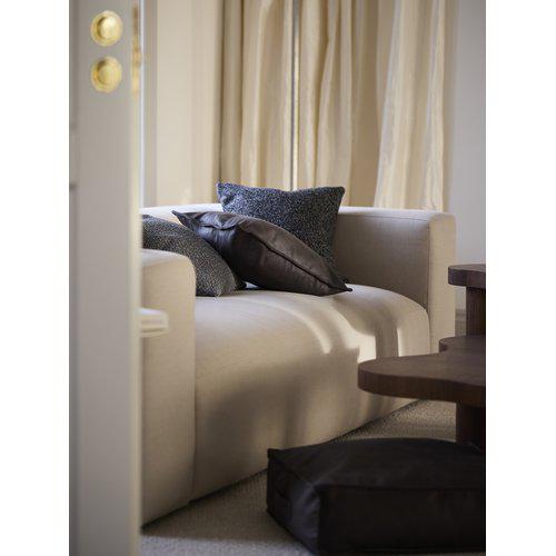 Kussenhoes 'Lycke' 45x45 - Zwart