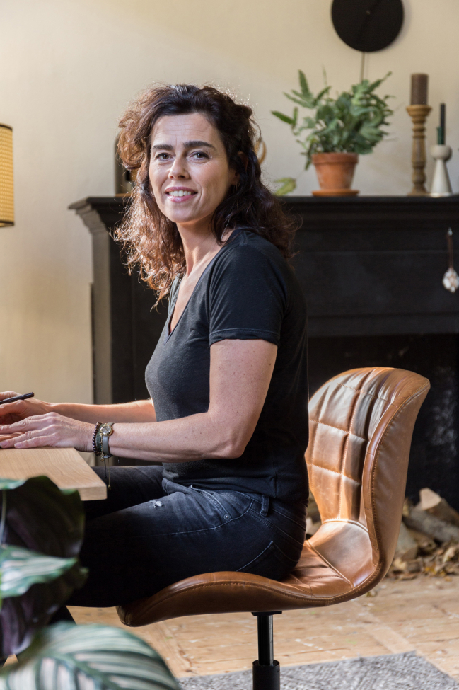 Bureau stoel 'Omg LL' - Bruin