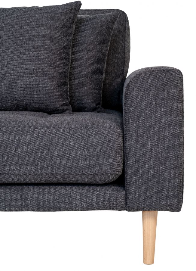 Bank 'Lido' Links - Donkergrijs