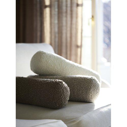 Kussenhoes 'Trond' 45x45 rond - Beige