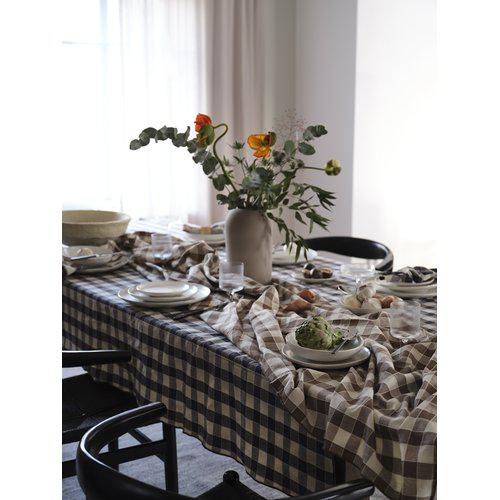 Tafellaken 'Mary' 140x250 - Bruin