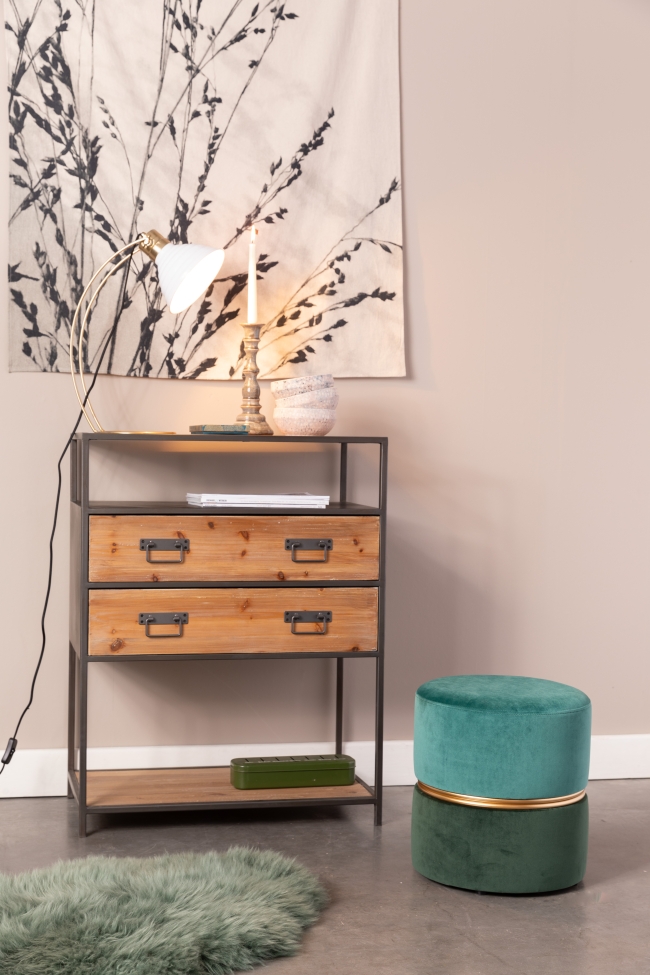 Hocker 'Bubbly Forest' - Groen