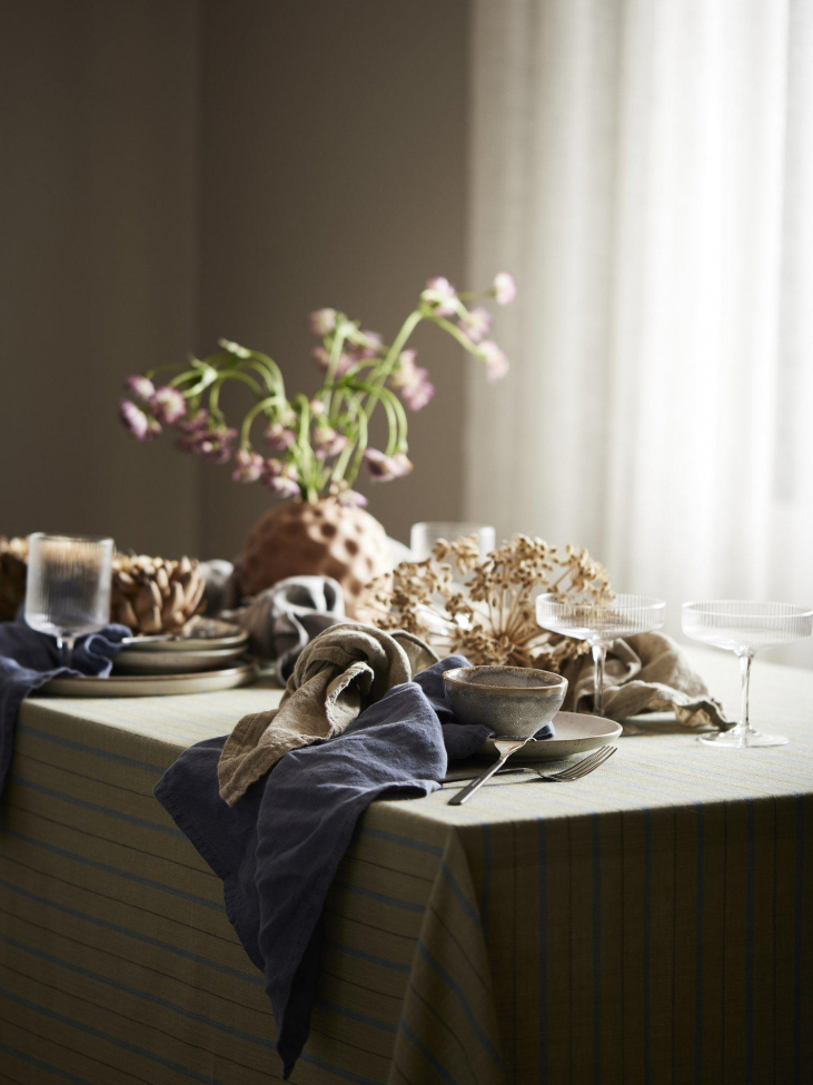 Tafelkleed 'Astrid' 140x280 - Groen