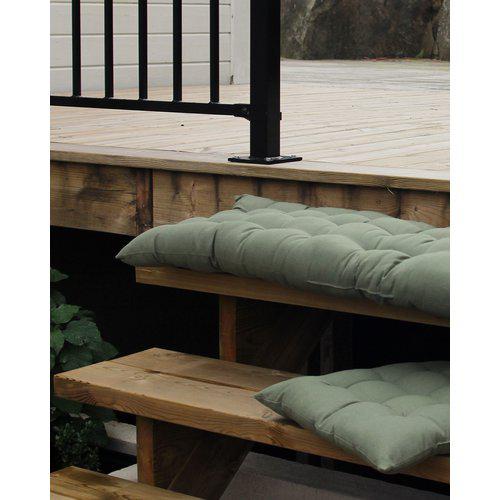 Zitkussen 'Louie' 45x120cm - Groen