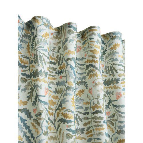 Gordijn 'Bertine' 2-pack 135x280 - Groen