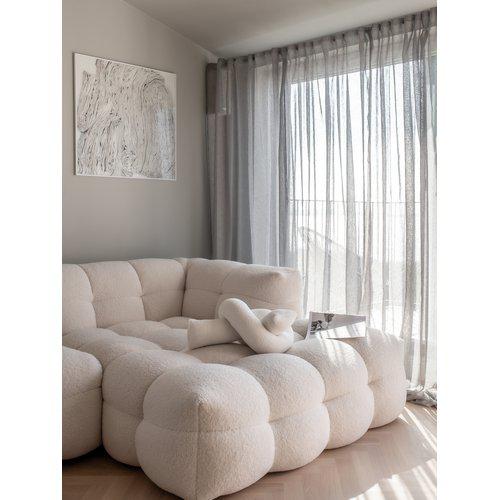 Gordijn 'Diana' 280x300 - Grijs