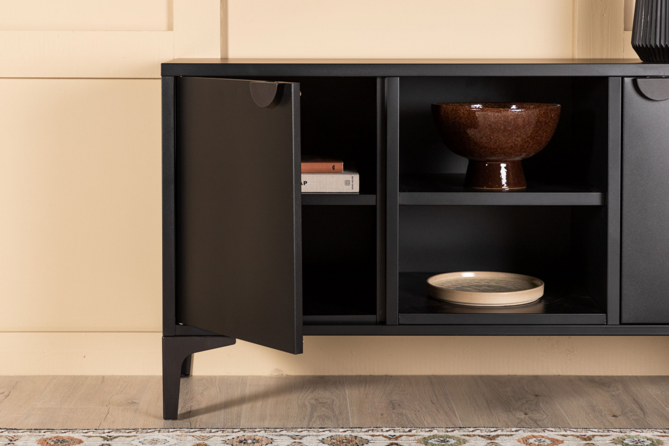 Tv-meubel 'Kristianstad' - Zwart