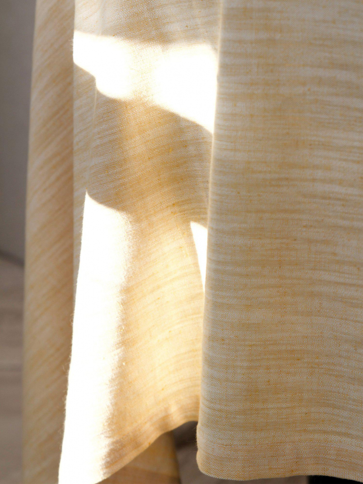 Tafelkleed 'Sabina' 160x280cm - Geel