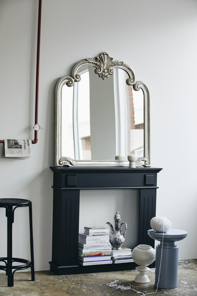 Wandspiegel 'Angel' - Zilver