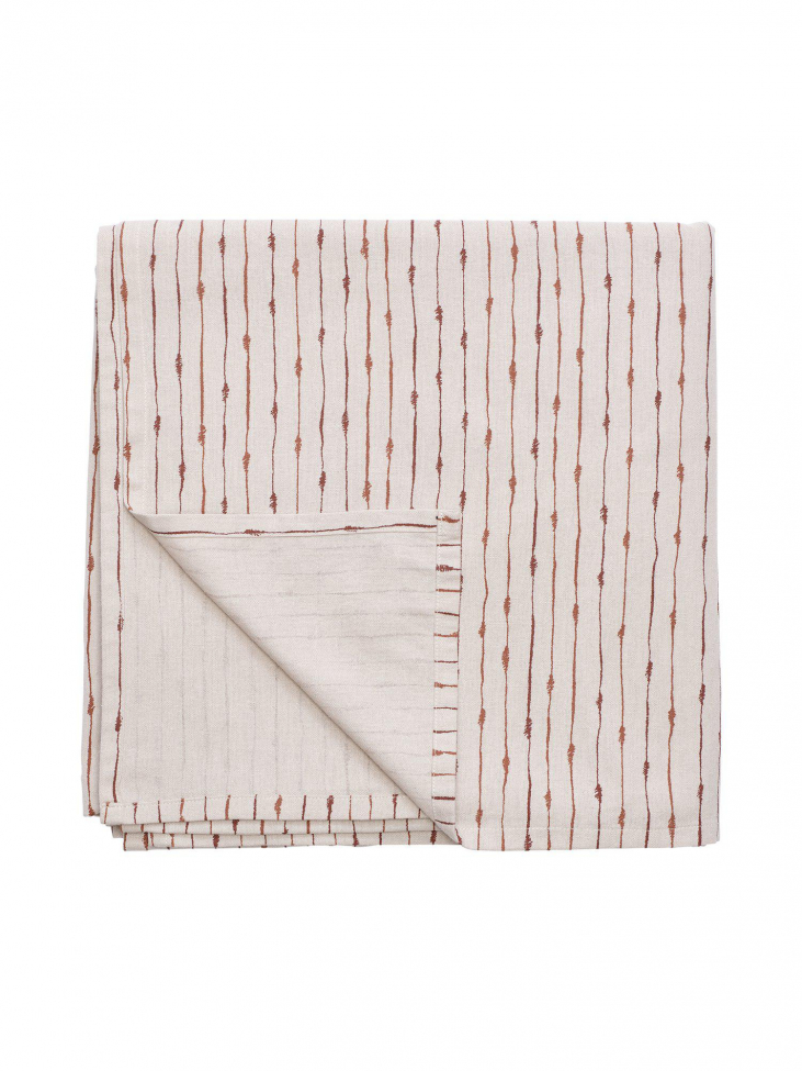 Tafelkleed 'Unni' 145x280 - Bruin